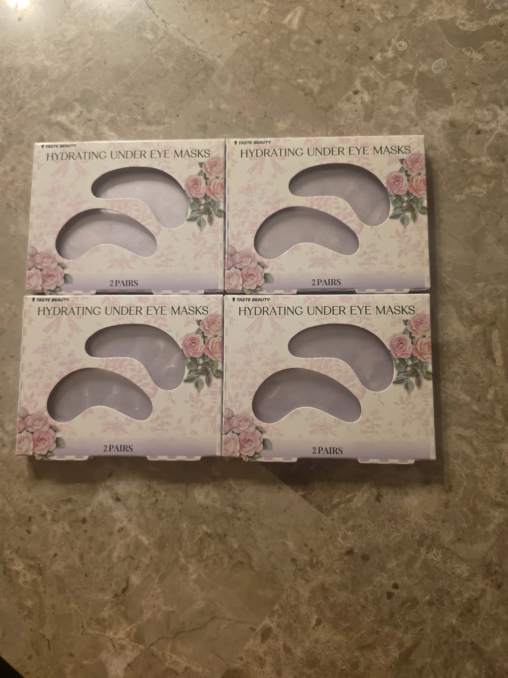 Hydrating Under Eye Masks - Lavender Pink